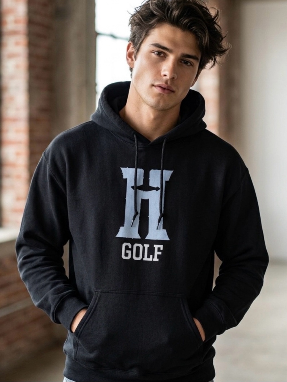 ⛳️NWT⛳️ Ambiance Unisex Graphic Pullover Fleece Hoodie   Size 2XL